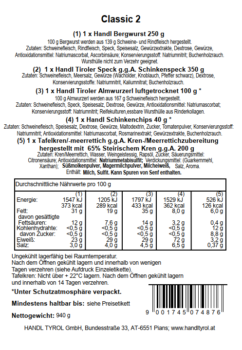 Geschenk "Classic 2"