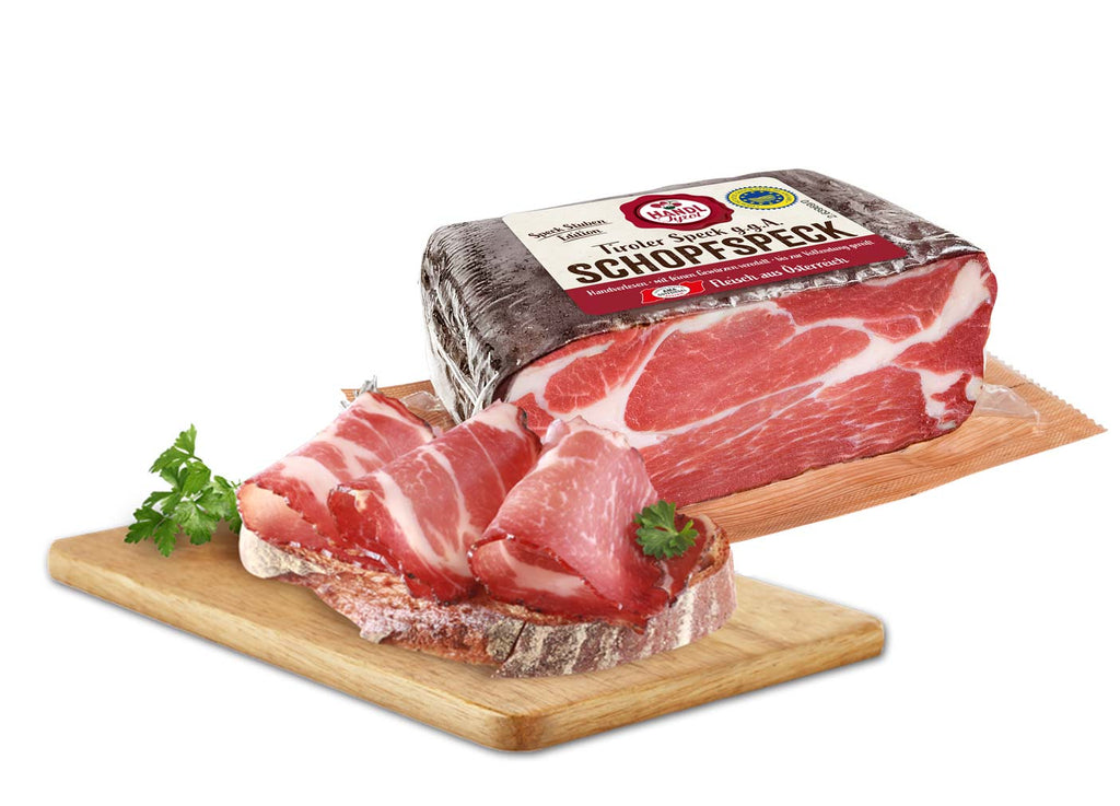 Handl Tyrol Schopfspeck 300g AMA, Speck Stuben Edition